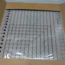 Slotted Quilting Ruler & Template, 17-3/4" x 22" – Extra Large Non-Slip Acrylic Fabric Cutting Ruler for Strip Cutting, Sewing, Patchwork & Crafting