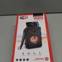 Bluetooth Speaker with Microphone, Wireless Outdoor Speaker with RGB Rhythm Lights, Loud Speaker with Phone Holder for Home, Party, Travel & Outdoor Activities (Blue)