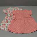Hudson Baby Girl's Cotton Dresses, 0-3 Months