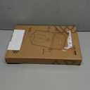 EHO Adjustable Document Holder Bottom with 5mm Shelf Lip, Portable Paper Stand for Reading, Typing, with Clip, Line Guide, Easel Back, for Office, Desktop, Recipes, Music Sheets, paper and more, Black