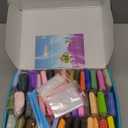 Air Dry Clay for Kids,90 Colors Modeling Model Magic Clay,DIY Molding Clay Starter Kit with Sculpting Tools,Soft and Non-Sticky,Art and Crafts for Boys & Girls 3-12 Years Old.