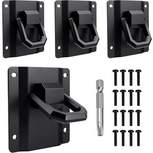 Tie Down Anchors Fit for Ford F150 & Raptor 2015-2026 & F250 F350 F450 F550 2017-2026, Aluminium Truck Bed Tie Downs Car Accessories 4-Pack Replace# FL3Z-99000A64-B & FL3Z-9928408-AB Black