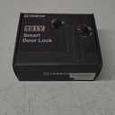 IRONZON Fingerprint Door Lock Smart Door Lock with Keypad Keyless Entry Door Lock with Handle for Home Hotel Office Apartment Bedroom (Nickel)