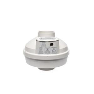 Festa AMG Maverick Radon Fan - Quiet and Energy Efficient 260 CFM Radon Mitigation System Inline Duct Fan - 4" Electric Inline - Made with Sturdy Glass Reinforced Poly-Resin White