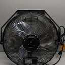 VEVOR 18 Inch Wall Mount Fan, 3-speed IP44 Waterproof Fan, Max. 4150 CFM Wall Mounted for Outdoor, Commercial, Residential, Greenhouse, Workshop, Patio, Black, ETL Listed