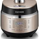 CUCKOO CRP-EHSS0309FG 3-Cup (Uncooked) / 6-Cup (Cooked) Induction Heating Pressure Rice Cooker with Nonstick Inner Pot, 16 Menu Modes, Fuzzy Logic Tech, 3 Voice Guide, Auto Clean (Gold)