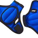 ProsourceFit Weighted Gloves, Pair of Heavy Duty 2 lb. Neoprene for Sculpting and Aerobics (Blue)