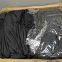 10 Pack Black Round Spandex Tablecloths for 60 inch Table, 120 Inch Spandex Fitted Tablecloths, Wrinkle Free Washable Polyester Tablecloth for Wedding, Party, Birthday, Home Decoration