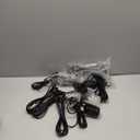 Outdoor Landscape lighting Low Voltage, 65.6FT Wired LED Spot light with Plug-in Transformer, IP65 Waterproof Outside Uplight 18W 1800LM for Yard Garden Tree Pathway House, Warm White 3000K, Pack of 6