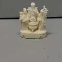 oarehol Fu Lu Shou Statues, Chinese Lucky God Fuk LUK Sau Statue Home Office Decor, Feng Shui Three Gods for Happiness, Wealth and Longevity Housewarming Gifts