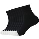 WANDER Men's Athletic Ankle Socks 3/8 Pairs Thick Cushion Running Socks for Men&Women Cotton Socks 9-12, 8 Pack