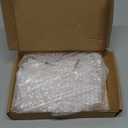 Pinkunn 15 Pcs Clear Icicle Christmas Tree Ornaments 3 Sizes Twisted Clear Icicle Drop Ornaments Xmas Acrylic Crystal Pendant Hanging for Christmas Tree Winter New Year Holiday Decorations