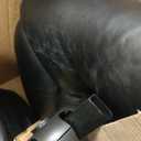 Amazon Basics Classic Puresoft PU Padded Mid-Back Office Desk Chair with Armrest, Easy Assembly, Sturdy Metal Base, Wheels, 275lb Support, 26"D x 23.75"W x 42"H, Black