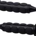 NTHREEAUTO 1" / 25mm Motorcycle Hand Grips Universal Handlebar Throttle Grip