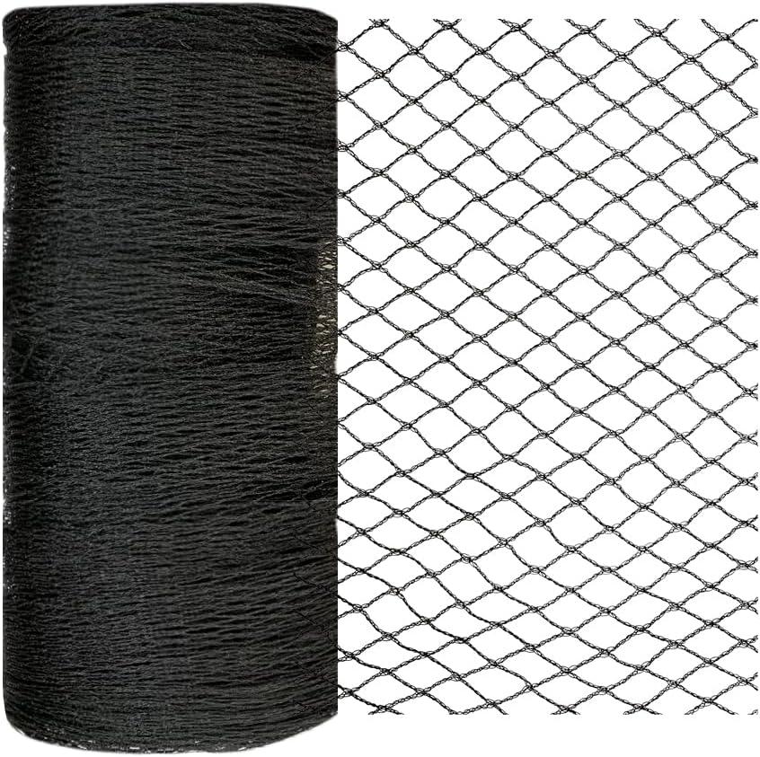 Bird Netting 50x50 Ft, 1 in Mesh Heavy Duty Garden Netting Pest Barrier for Plants, Fruit Trees, Vegetables, Extra Strong Woven Mesh Netting, Animal Fencing Against Birds, Deer, Poultry