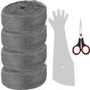 Steel Wool for Mice Control Steel Wool Pads Steel Wool Rodent Barrier Kit Steel Wool Scrubber Steelwool Rodent for Gap Blocker Fill Fabric for Holes Holes 4 Pack