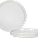 Zassenhaus Porcelain Mill Coasters/Trivets, Set of 2, White