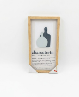 DI CA 10×19 Charcuterie Art on Glass Art