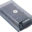 dohobby Business Card Case Organizer Business Card Holder for Desk Credit Card Holder File Business Card Holders Box Storage