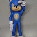 Sonic the Hedgehog 3 Ultimate Talking Sonic 12-Inch Figure, Features 30+ Iconic and Humorous Phrases and Sounds from the Movies, Light-Up Eyes and Quills