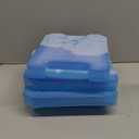 Everlasting Ice RX Large Reusable Ice Packs for Cooler with Handle (4 Pack) Long Lasting Coolness, BPA Free, Freezer Packs for Extended Cooling | Cooler Ice Packs for Camping, Fishing, Hiking, Beach