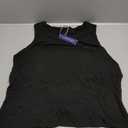 Leafsay Tank Top With Buiit In Bra, Black, 2XL