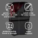 Diono Car Seat Travel Backpack, Airport Travel Bag For Car Seat, Gate Check-In Bag, Carry As Duffle Bag Or BackPack, Padded Shoulders, Durable Protective Material