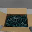 C7 C9 Outdoor Christmas Lights Clips,Adjustable Quick Clips for Shingle,Gutter,Roof,Fence,C7 Green,100 Pack