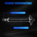 GXARTS Front Right CV Intermediate Shaft GG38-25-700C GG38-25-700D Compatible with Mazda 3 2.0L 2006-2013 Fit For Mazda 5 2.3L L4 2006-2007 GG3825700E GG38-25-700H CV Axle Intermediate Shaft Assembly
