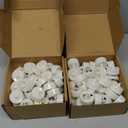 LED Candles, Tea Lights Candles Battery Operated Bulk, 100PCS Long-Lasting 200 Hours Flameless Tealight Candles, Realistic Flickering Wedding Candles for Festival Decor, 1.5'' D X 1.25'' H