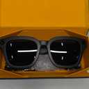 AI Smart Glasses with Camera, 8MP HD Camera Glasses for Men,Women, AI Recording Glasses with Voice Assistant,Open-Ear Audio,Real-Time Translation,Video Recording Sunglasses for Life & Work Vlog(Black)