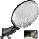 LED Barn Light, 150W Dusk to Dawn LED Outdoor Light with 20000LM 6500K Daylight, IP66 Waterproof Security Exterior Street Light with 150Adjustable Angle, Ultra-Bright & Easy to Install