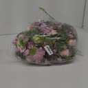 Lvydec 2 Pack Artificial Peony Flower Garland - 6ft Silk Peony Red Flower Garland Arch Flower Vine for Wedding Party Table Decoration (2, Deep Ruby red)