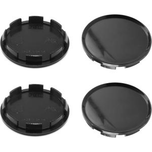 3Pcs Wheel Center Caps for 2006-2018 Outback 2004-2016 Forester 2002-2018 Impreza 2005-2018 Legacy Wheel Rim Outer 63mm(2.48in) Inner 57.3mm(2.26in) Black Hub Caps, Replacement 28821SA030
