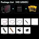 VONADO Light Control LED Light Compatible with Lego Modular Space Station 60433 (Lights Only, No Models) Creative Lighting Kit Accessories Compatible with Lego 60433 Building Set