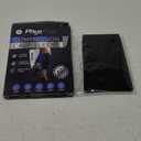 Calf Compression Sleeves for Men and Women - (1 Pair) Footless Compression Socks Support for Varicose Veins, Nursing, Pregnancy, Running - PhysFlex Leg Sleeve Brace for Shin Splints, Pain Relief and Reduces Swelling (Black, Medium)