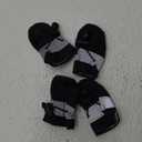 YAODHAOD Dog Shoes for Hot Pavement, Anti-Slip Sole Dog Boots & Paw Protector for Summer, Reflective Straps Dog Booties for Small Medium Dogs, Indoor Use 4PCS (Black,Size: 2)