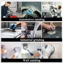 50-Piece Sanding Disc Set, Wet/Dry, 6-Inch, Hook & Loop, 80/120/150/180/220 Grit Assortment for Random Orbital Sander, Automotive, Wood, Metal Polishing