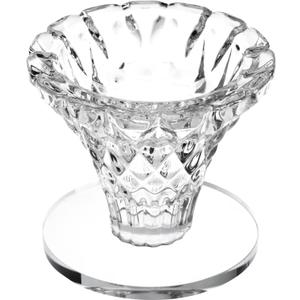Okuna Outpost Set of 12 Glass Candlestick Holders- Small Taper Candle Holders for Wedding, Table Centerpieces, Home and Party Dcor (2.4 x 2.4 x 2.3 inches) - Candle Holder Table Decor