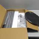 Modern Metal Coat Rack Stand, Coat Rack Freestanding with Natural Marble Base, Sturdy Heavy Duty Coat Racks with 8 Hooks, Black Coat Hall Tree Stand for Entryway, Office