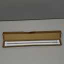 Cupboard Bars Spring Tension Rod, Adjustable 12-20 Inches, No Drilling Small Tension Shower Curtain Rod Ideal for Small Windows, Lockers, KitchenWardrobes,2PC-13TD12-20WHx2 (white)