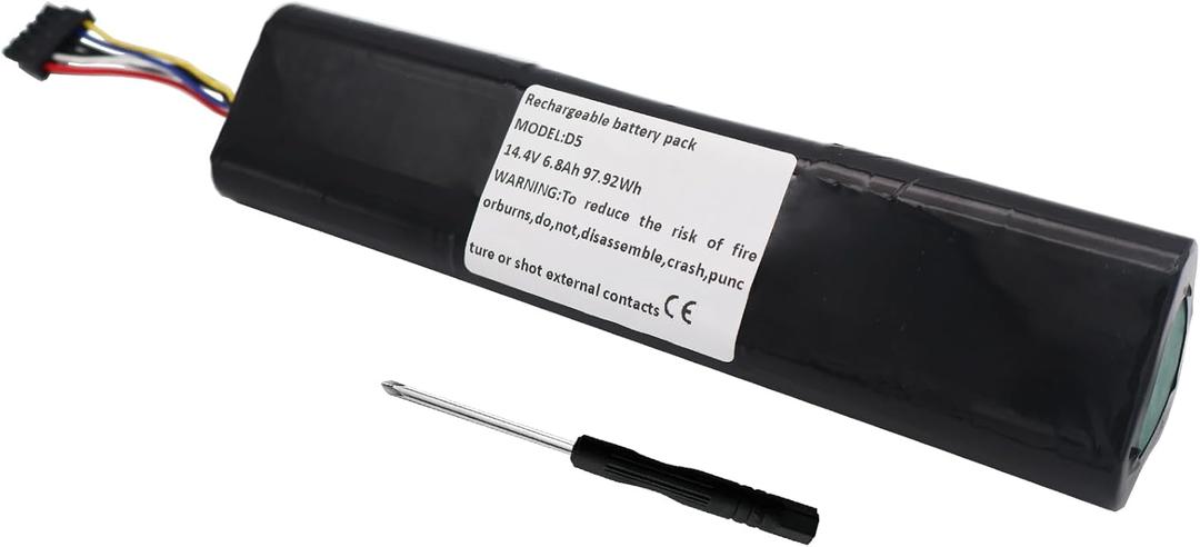 6800mAh for Neato Battery Replacement for D7 D5 D6 D4 D3 D3+ D301 D303 D5+ D502 D503 D701 D702 D703 D705 Robot Vacuum Cleaners 945-0225 945-0266 03287E22 205-0013 0328X 205-0028
