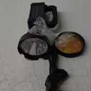 Rechargeable Handheld Spotlight, 2,000,000L Super Bright LED Solar & Battery Powered Spot Light with 6 Modes, 3 Color Lenses, COB Side Light, USB C, Waterproof for Outdoor Emergency Hunting, XL with 3 Lenses