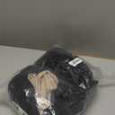 2 Pack Women's Plus Size Linen Pants, Elastic Waist Flowy Cropped Pants Casual Wide Leg Capri Palazzo Trousers (3X-Large, Khaki, Black)