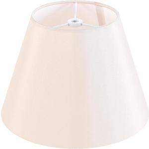 GOSO Small Cream-White Lampshade,5"  9"  6.4" Spider Lamp Shade for Table Lamps Wall Lamps,Natural Faux Silk Drum Lampshade Replacement Farmhouse Modern Barrel No Assembly Required