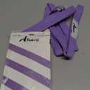 Abiarst Stretching Strap Yoga Straps for Physical Therapy, 10 Loops Non-Elastic Stretch Band for Pilates, Flexibility, Exercise and Gymnastics (Purple)