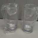 US Acrylic Classic Clear Plastic Reusable Drinking Glasses (Set of 6) 24oz Iced-Tea Cups | BPA-Free Tumblers, Made in USA | Top-Rack Dishwasher Safe