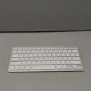 OMOTON Wireless Keyboard for Mac, Keyboard for Mac, Stable Bluetooth & Ultra-Slim Portable, Ergonomic Design, Compatible with MacBook Pro/Air/iMac, Silverwhite