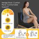 Outdoor Cushions for Patio Furniture, Outdoor Seat and Back Cushion, Waterproof Hampton Bay Deep Seat Replacement Couch Cushions for Garden Lawn