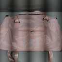 Gym Bag for Women & Men, Fitness Workout Sports Travel Duffle Bag with Wet Pocket & Shoes Compartment, Great Present for Gym Lovers